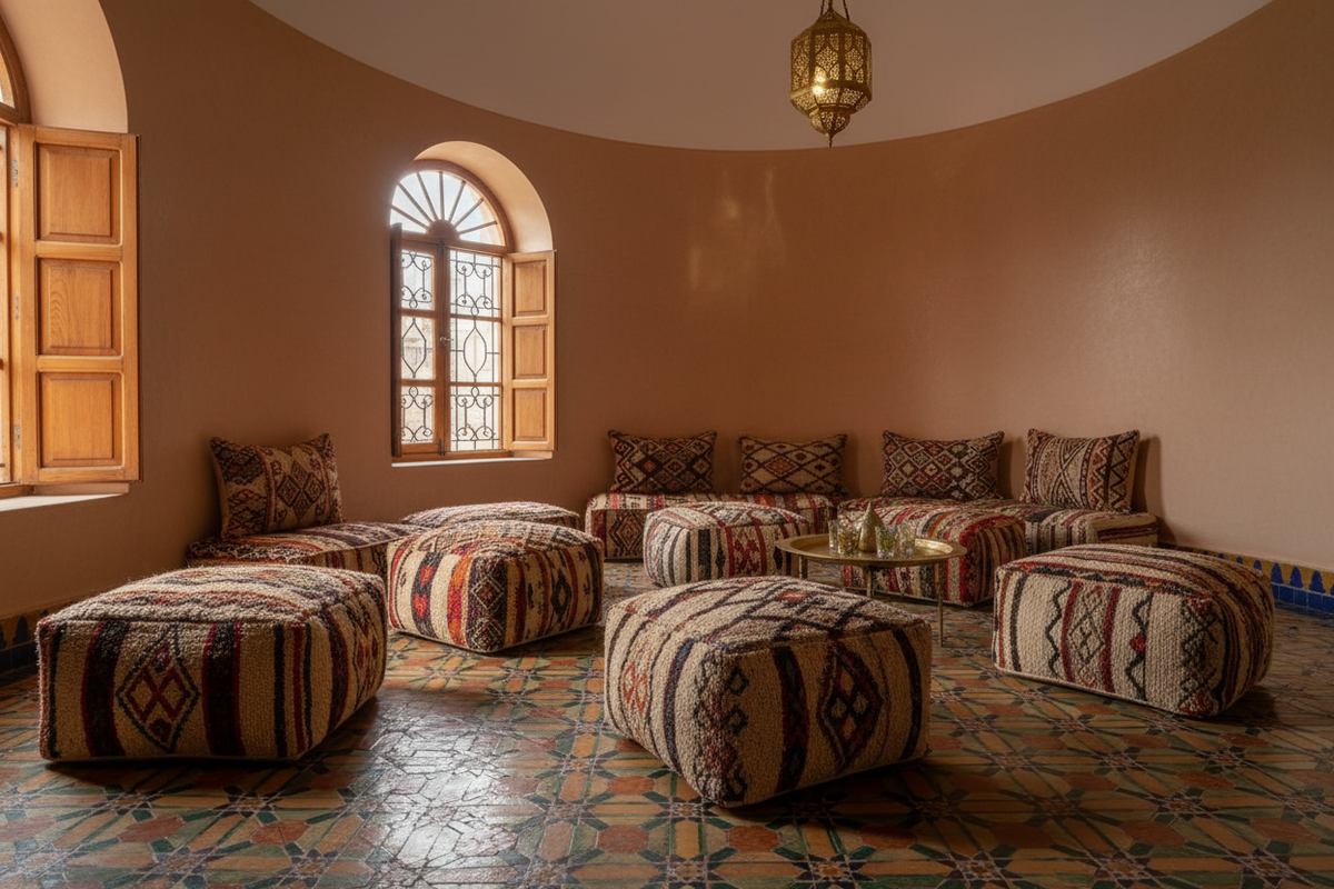 Poufs & Pillows