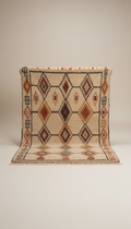 Beni Ourain wool rug